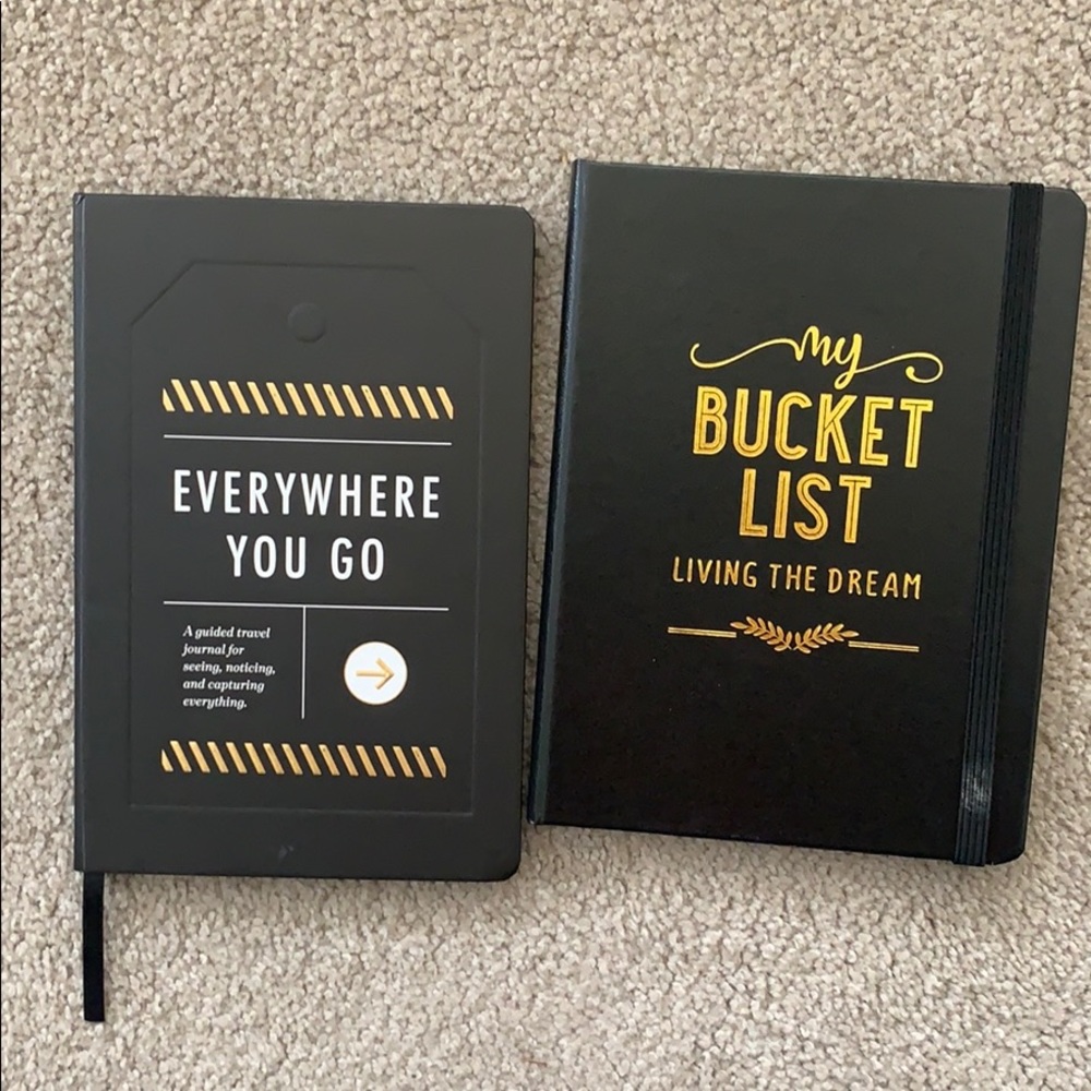 2 hardback journals — perfect for dreamers!